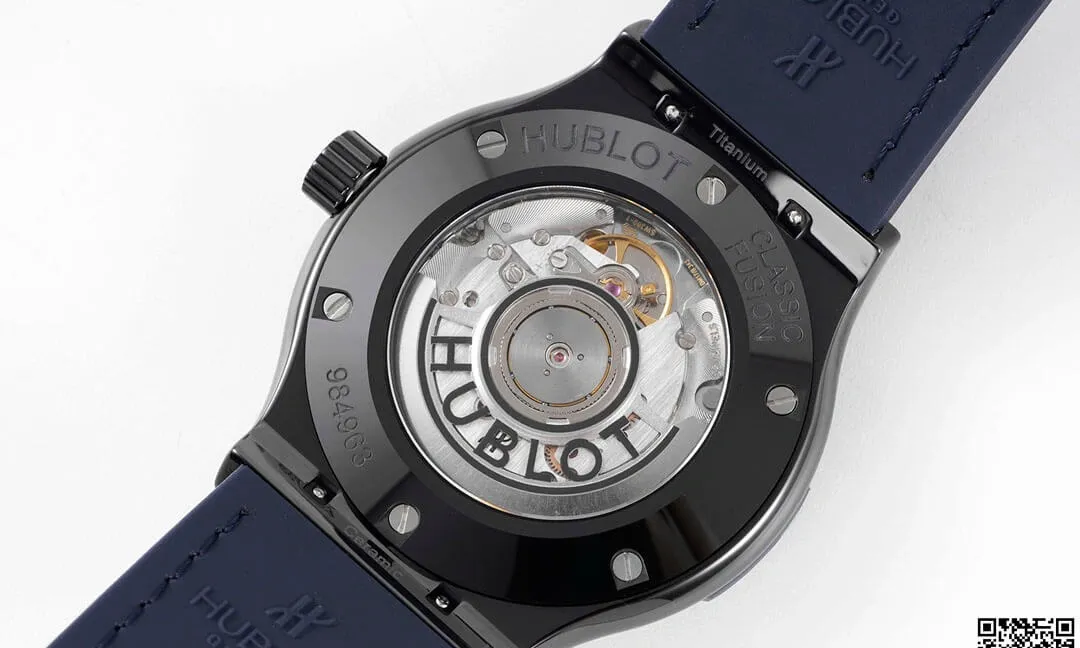 GSF Hublot Classic Fusion 542.CM.7170.LR GS Factory 1:1 Best Edition Replica Watch Blue Strap